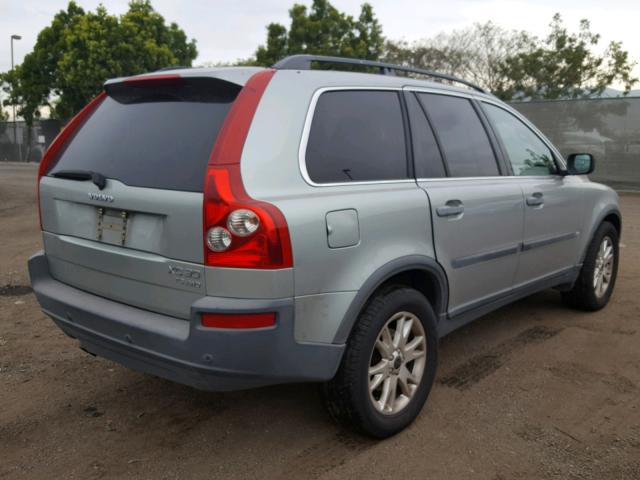 YV1CZ91HX41035490 - 2004 VOLVO XC90 T6 SILVER photo 4