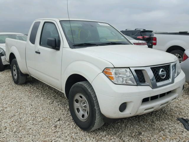 1N6BD0CT6FN710581 - 2015 NISSAN FRONTIER S WHITE photo 1