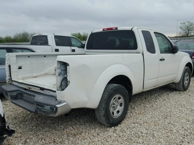 1N6BD0CT6FN710581 - 2015 NISSAN FRONTIER S WHITE photo 4