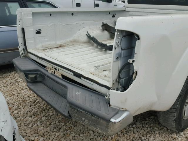 1N6BD0CT6FN710581 - 2015 NISSAN FRONTIER S WHITE photo 9