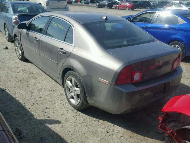 1G1ZB5E06CF150311 - 2012 CHEVROLET MALIBU LS GRAY photo 3