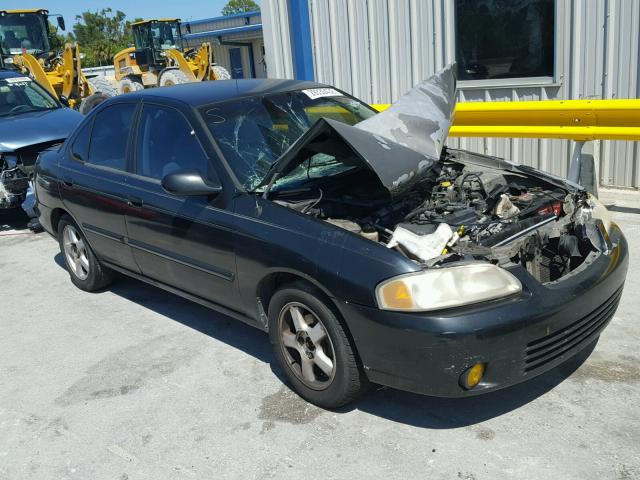 3N1CB51D7YL319449 - 2000 NISSAN SENTRA BAS BLACK photo 1