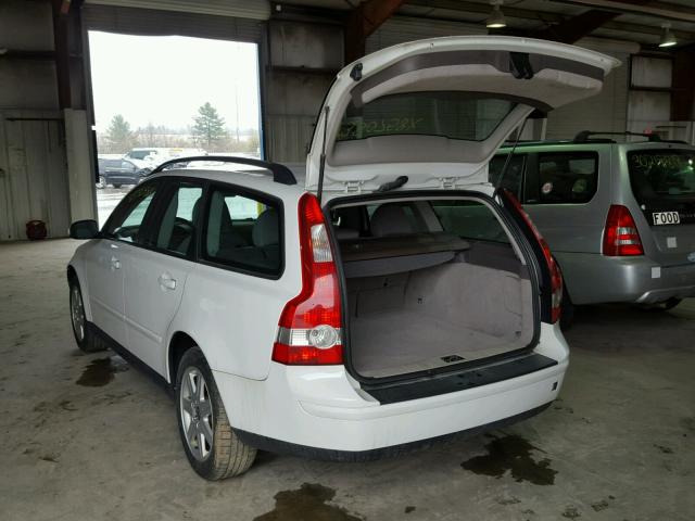 YV1MW390072281827 - 2007 VOLVO V50 2.4I WHITE photo 3