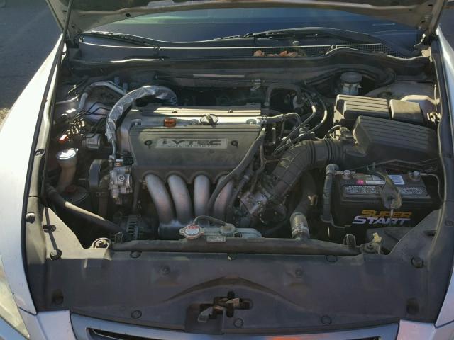 1HGCM56384A169040 - 2004 HONDA ACCORD LX SILVER photo 7