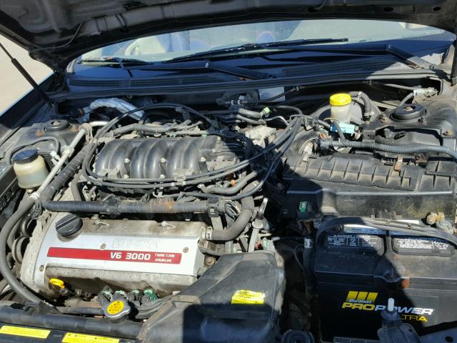 JN1CA31D51T803645 - 2001 NISSAN MAXIMA GXE GREEN photo 7