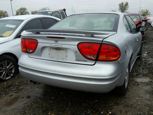 1G3NL12E44C204901 - 2004 OLDSMOBILE ALERO GL SILVER photo 4