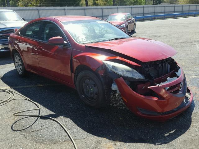1YVHZ8BH5A5M21608 - 2010 MAZDA 6 I RED photo 1