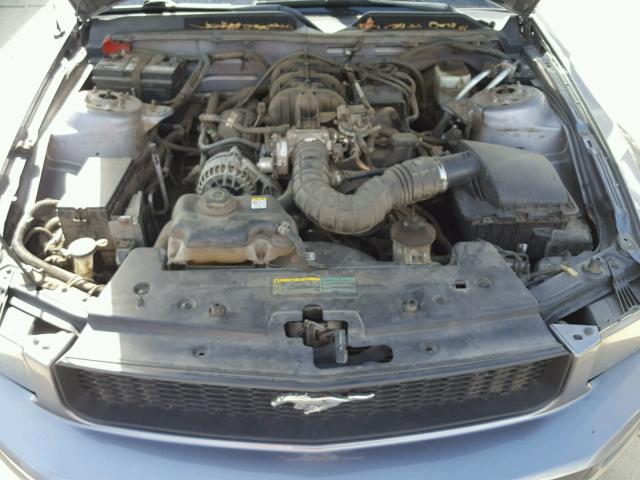 1ZVFT80N265170025 - 2006 FORD MUSTANG GRAY photo 7