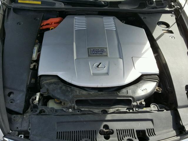 JTHDU46F485001688 - 2008 LEXUS LS 600HL SILVER photo 7