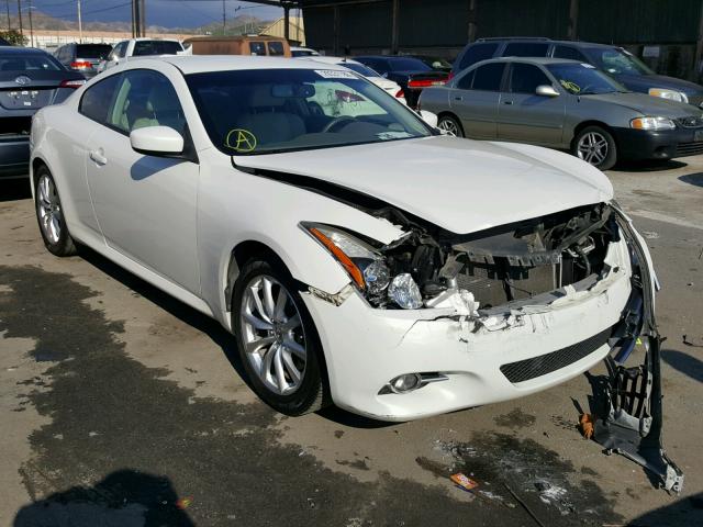 JN1CV6EK5BM213617 - 2011 INFINITI G37 BASE WHITE photo 1