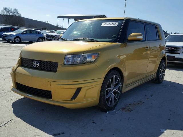 JTLKE50E281055336 - 2008 SCION XB GOLD photo 2