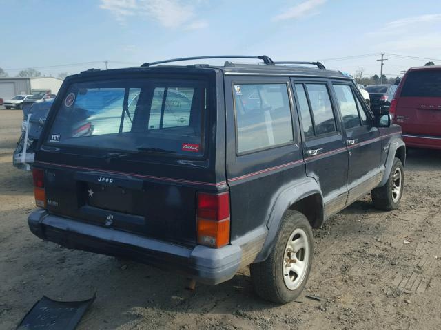 1J4FT58S4NL239300 - 1992 JEEP CHEROKEE L BLACK photo 4