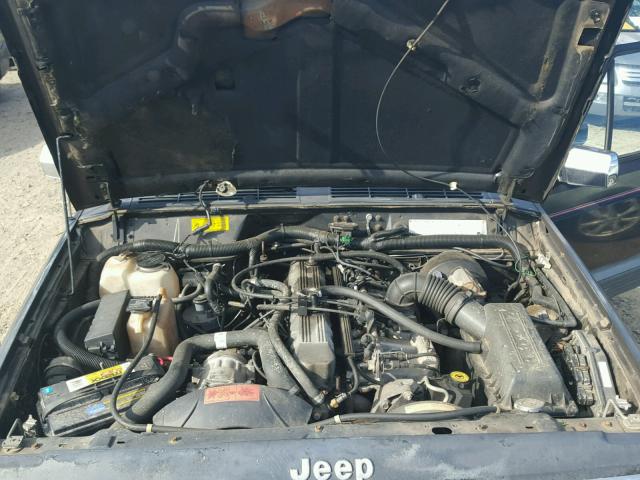 1J4FT58S4NL239300 - 1992 JEEP CHEROKEE L BLACK photo 7