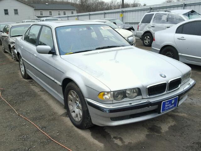 WBAGH83401DP22368 - 2001 BMW 740 IL GRAY photo 1