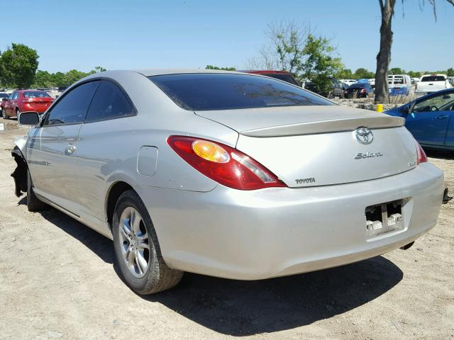 4T1CE38P46U751584 - 2006 TOYOTA CAMRY SOLA SILVER photo 3