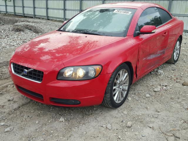 YV1MC68206J004418 - 2006 VOLVO C70 T5 RED photo 2