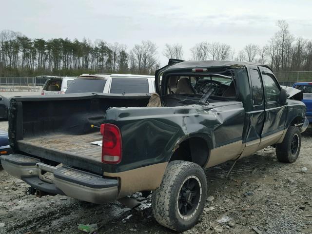 1FTSX31F5YEA60007 - 2000 FORD F350 SRW S GREEN photo 4