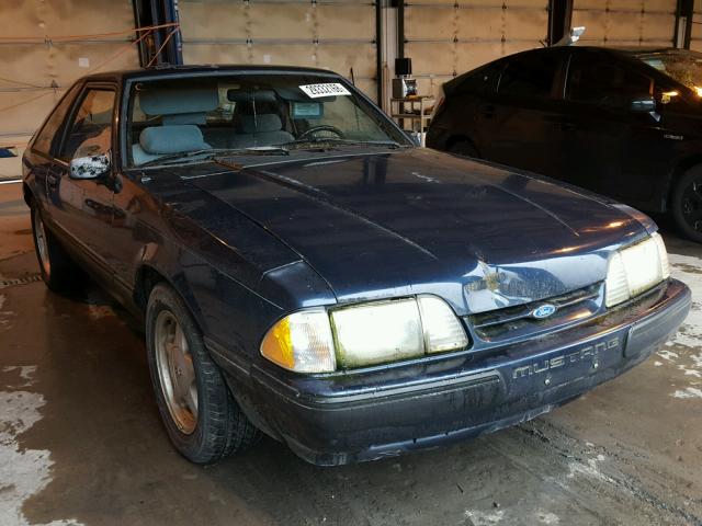 1FACP41M1MF170135 - 1991 FORD MUSTANG LX BLUE photo 1