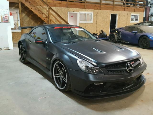 WDBSK75F66F115716 - 2006 MERCEDES-BENZ SL 500 BLACK photo 1