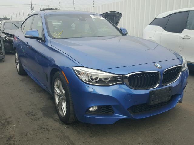 WBA8Z5C52FGS36238 - 2015 BMW 328 XIGT BLUE photo 1