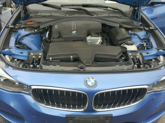 WBA8Z5C52FGS36238 - 2015 BMW 328 XIGT BLUE photo 7