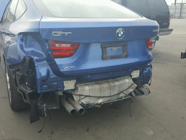 WBA8Z5C52FGS36238 - 2015 BMW 328 XIGT BLUE photo 9