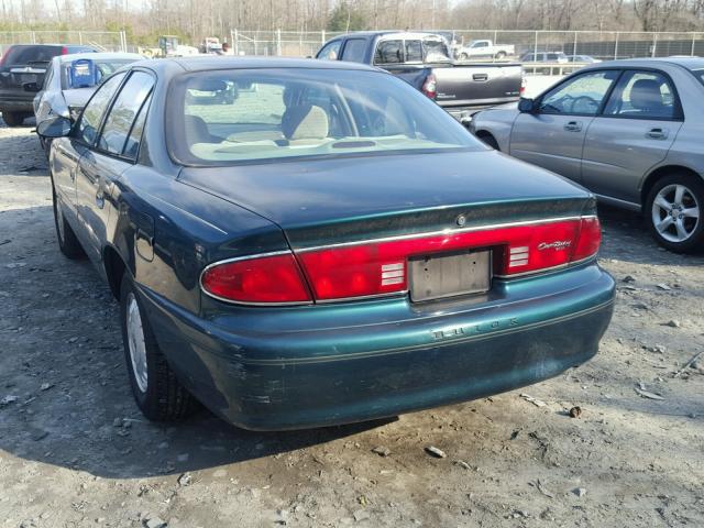 2G4WS52J6Y1141058 - 2000 BUICK CENTURY CU GREEN photo 3