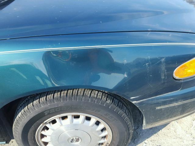 2G4WS52J6Y1141058 - 2000 BUICK CENTURY CU GREEN photo 9