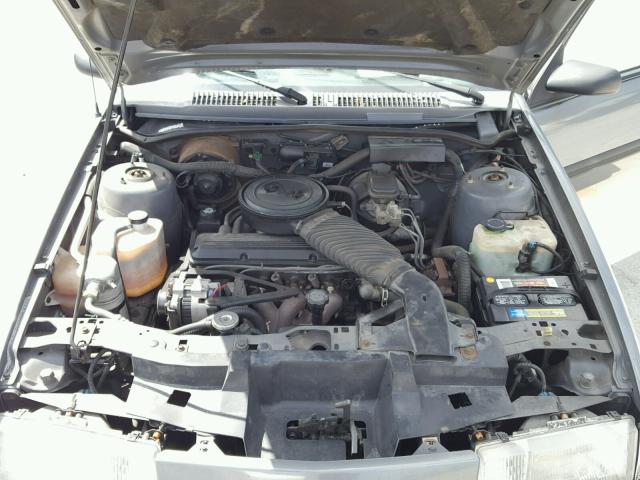 1G1JC14G3M7253893 - 1991 CHEVROLET CAVALIER V GRAY photo 7