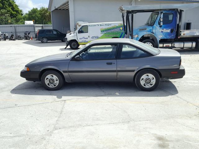 1G1JC14G3M7253893 - 1991 CHEVROLET CAVALIER V GRAY photo 9