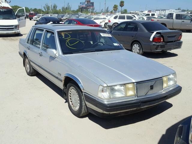 YV1GA8741L0088719 - 1990 VOLVO 760 SILVER photo 1