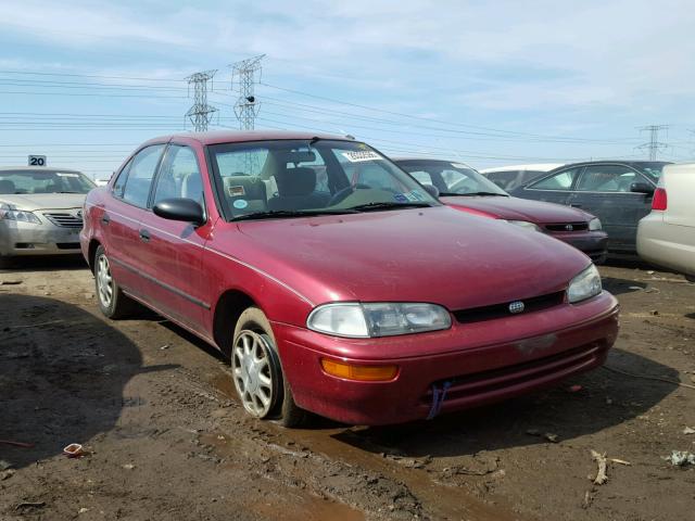 1Y1SK5286SZ049961 - 1995 GEO PRIZM LSI RED photo 1