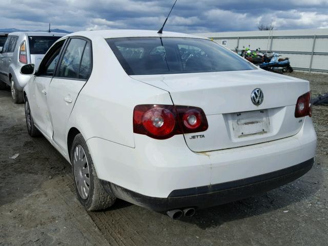 3VWJZ71K99M151106 - 2009 VOLKSWAGEN JETTA S 白色 照片 3