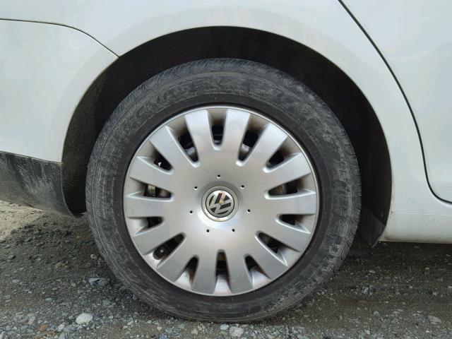 3VWJZ71K99M151106 - 2009 VOLKSWAGEN JETTA S 白色 照片 9