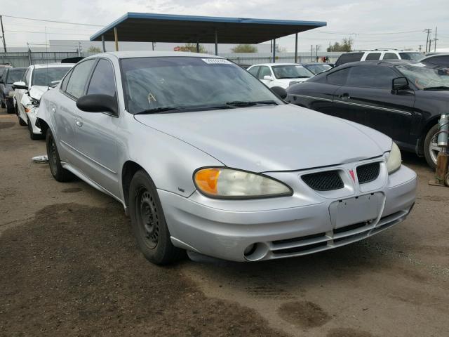 1G2NE52E15M210446 - 2005 PONTIAC GRAND AM S SILVER photo 1