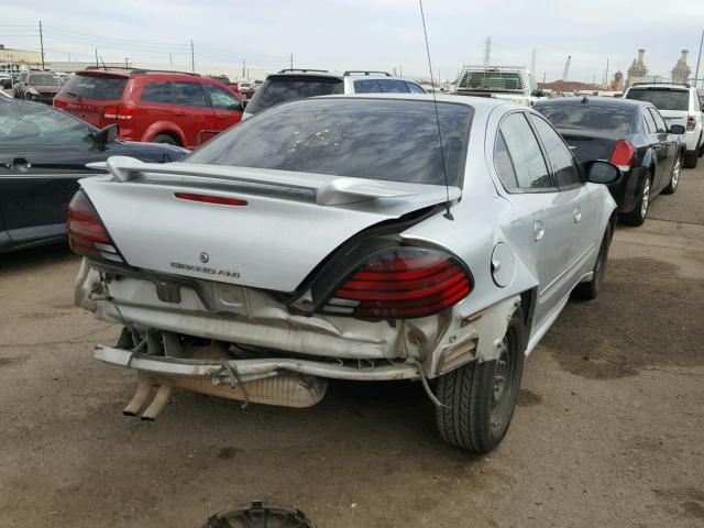 1G2NE52E15M210446 - 2005 PONTIAC GRAND AM S SILVER photo 4