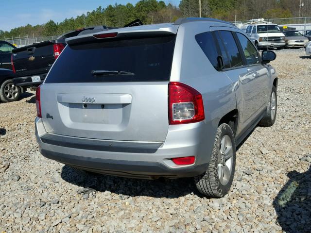 1J4NT1FA8BD259974 - 2011 JEEP COMPASS SP SILVER photo 4