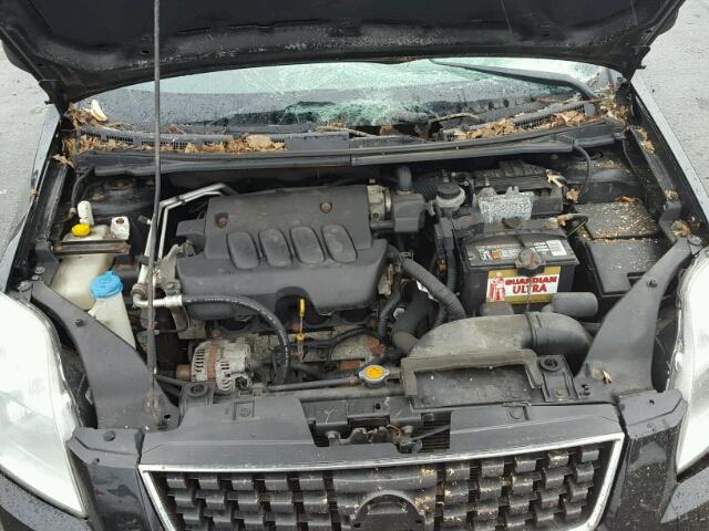 3N1AB61E99L689079 - 2009 NISSAN SENTRA 2.0 BLACK photo 7