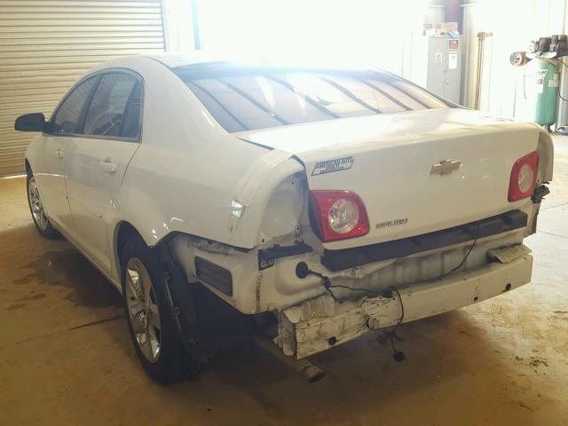 1G1ZB5E03CF110705 - 2012 CHEVROLET MALIBU LS 白色 照片 3