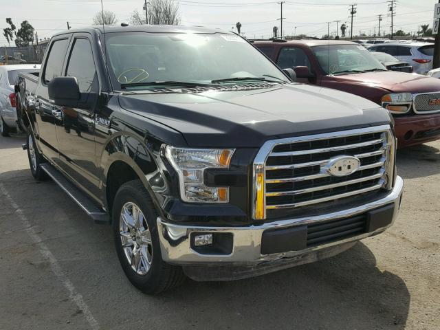 1FTEW1CF9GKD73420 - 2016 FORD F150 SUPER BLACK photo 1