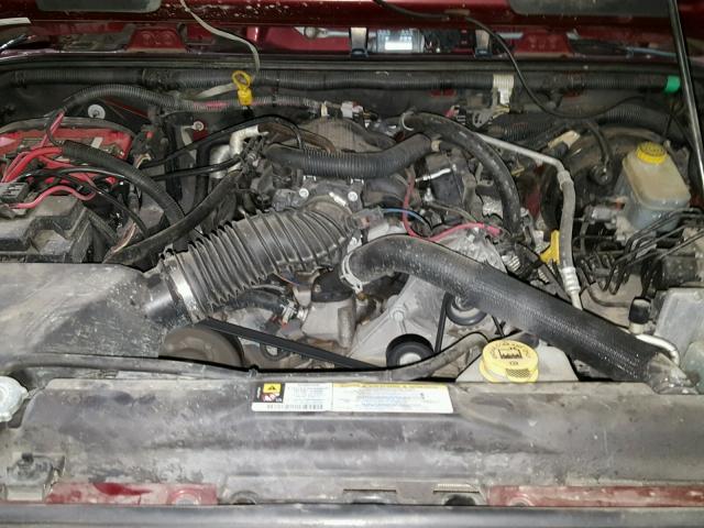 1J4GA59117L158936 - 2007 JEEP WRANGLER S MAROON photo 7