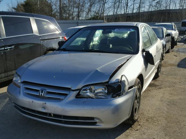 1HGCG16562A038574 - 2002 HONDA ACCORD EX GRAY photo 2