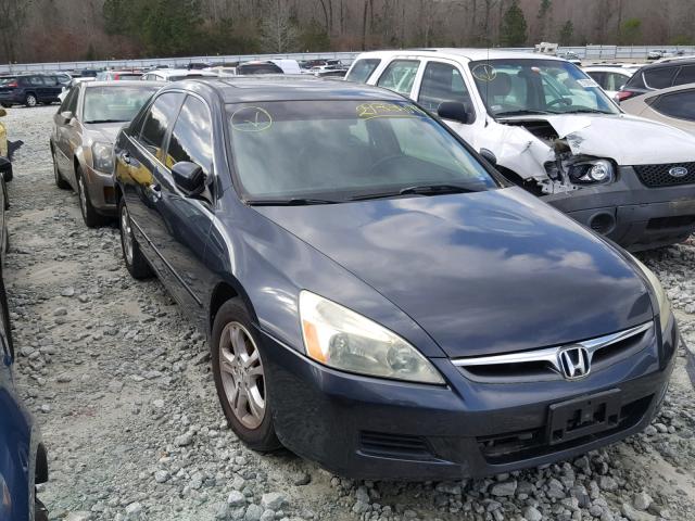 1HGCM66546A028105 - 2006 HONDA ACCORD EX GRAY photo 1