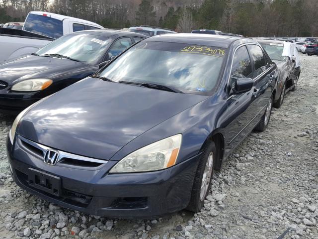 1HGCM66546A028105 - 2006 HONDA ACCORD EX GRAY photo 2