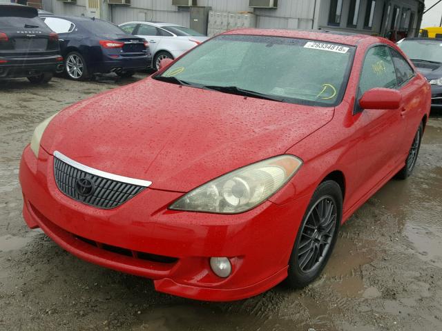 4T1CA38P74U003548 - 2004 TOYOTA CAMRY SOLA RED photo 2