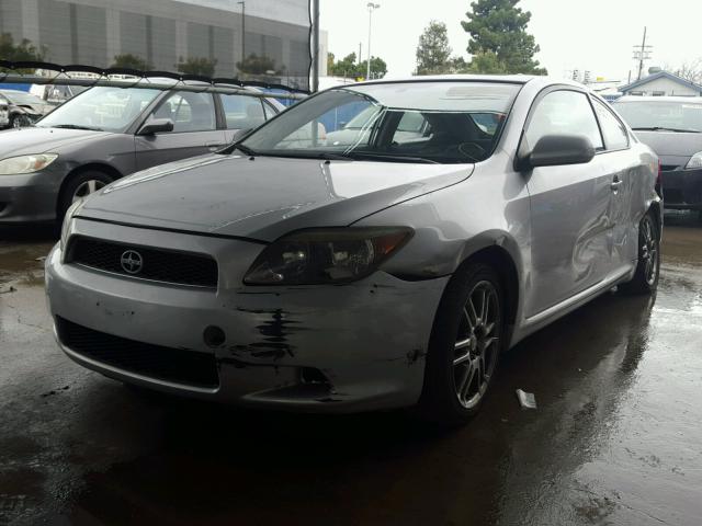 JTKDE177060092014 - 2006 TOYOTA SCION TC SILVER photo 2