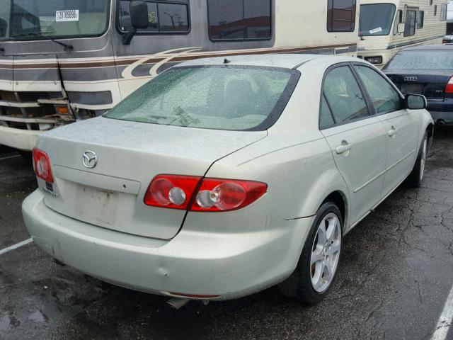 1YVHP80C455M63836 - 2005 MAZDA 6 I SILVER photo 4