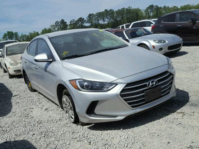 5NPD74LF7HH111471 - 2017 HYUNDAI ELANTRA SE SILVER photo 1