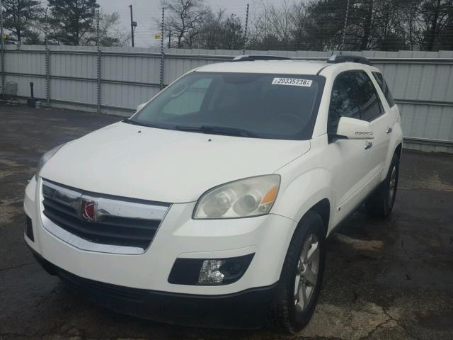 5GZEV23D89J212555 - 2009 SATURN OUTLOOK XR თეთრი ფოტო 2