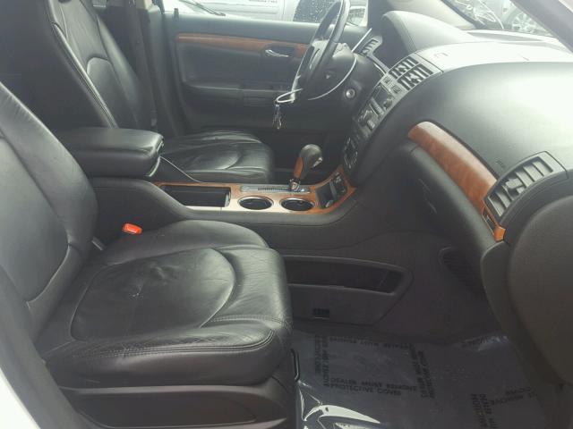 5GZEV23D89J212555 - 2009 SATURN OUTLOOK XR თეთრი ფოტო 5